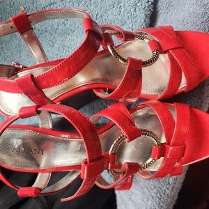 Alfani Women's Red Strappy Sandals